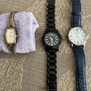 3 Anne Klein watches nonworking